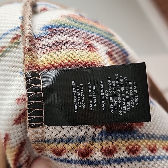 NWT FRYE Mens Fleece Aztec zip jacket size XXL - Picture 8 of 10